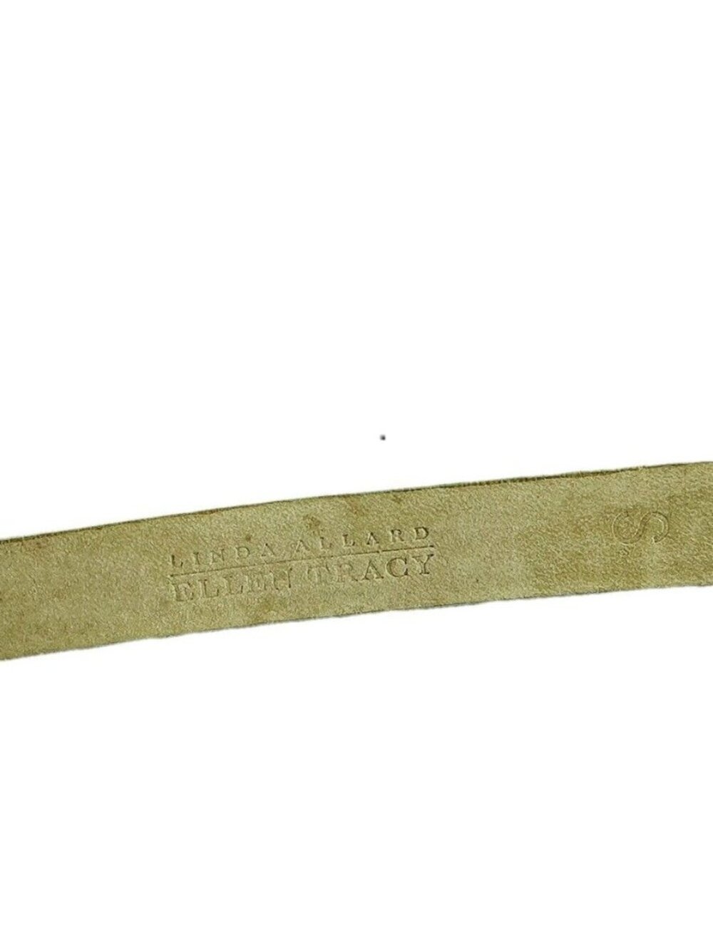 Linda Allard Ellen Tracy Womens Leather Belt - Picture 6 of 9